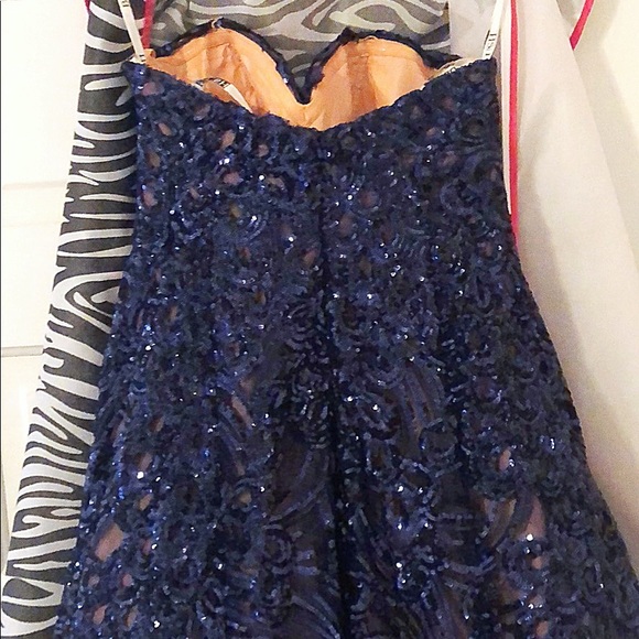 Strapless pageant dress by Blush! - Picture 5 of 8